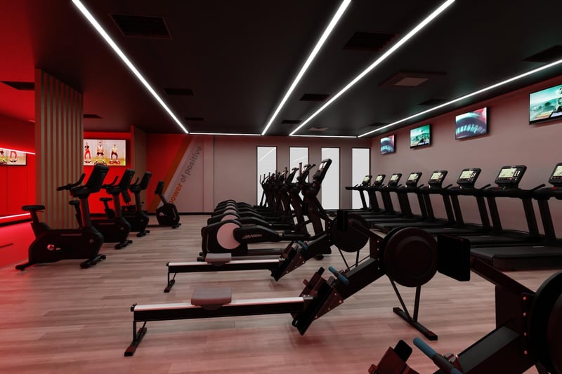 The first glimpse inside the new 24 hour Snap Fitness gym in Market Quay, Fareham.
