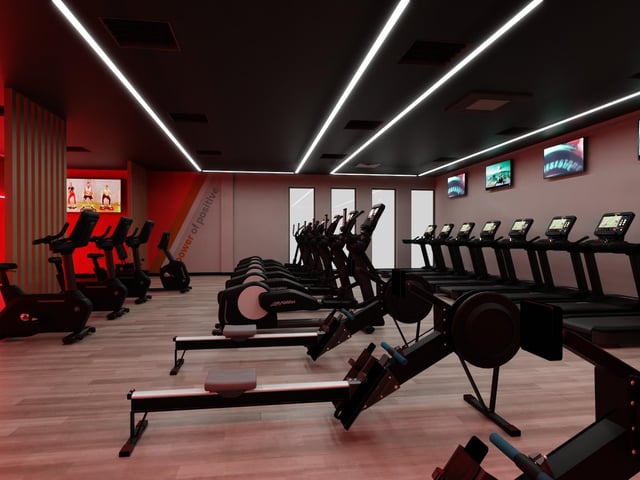 The first glimpse inside the new 24 hour Snap Fitness gym in Market Quay, Fareham.