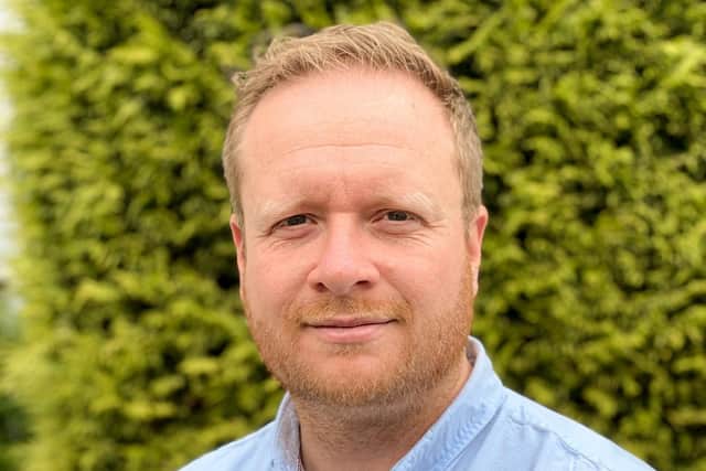 Oliver Gardiner, managing director of Portsmouth-based security business Vespasian