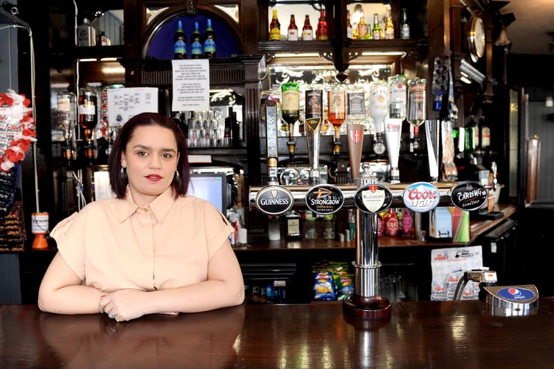 Landlord of the Froddington Arms in Fratton Natasha Adelaide, pictured in 2016 (160642-5072)