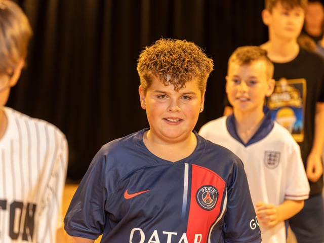 Y+ Youth Services are running an HAF Programme, sponsored by Portsmouth City Council at Portsmouth Guildhall, for kids between 11-16 with Gladiator themed activities. Pictured - Kids enjoying the activities on offer from Y+.