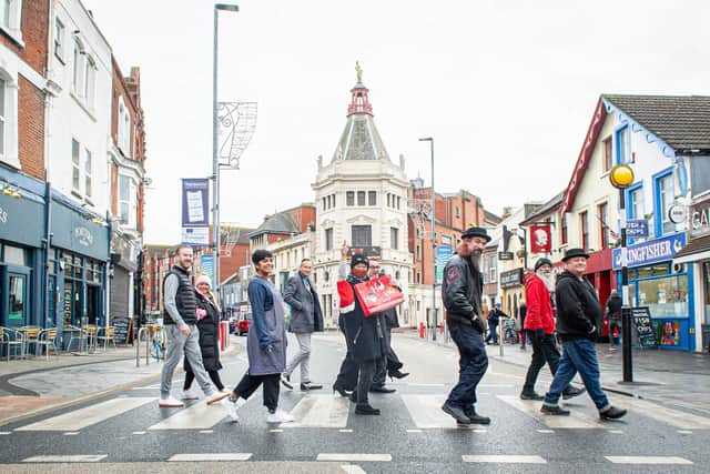 Albert Road traders in Albert Road, Portsmouth on Friday 3rd December 2021

Picture: Habibur Rahman