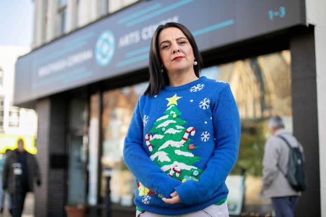 Aysegul Epengin is concerned about the future of Southsea Cinema
Pictured: Ayesgul Epengin at Southsea Cinema on Friday 16th December 2022
Picture: Habibur Rahman