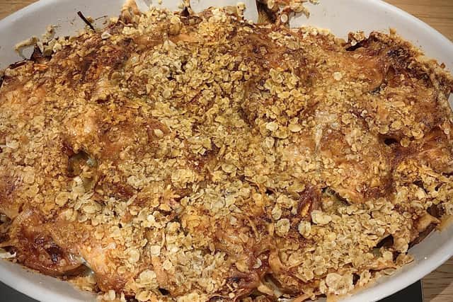 Vegetable gratin by Lawrence Murphy.