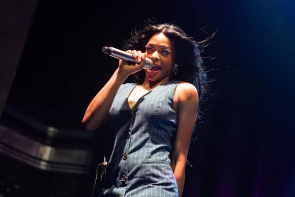 Azealia Banks on stage at the O2 Institute in Birmingham last year 