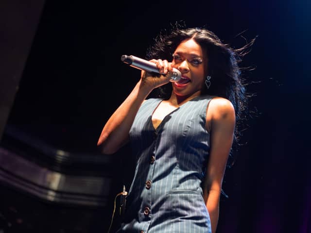 Azealia Banks on stage at the O2 Institute in Birmingham last year 