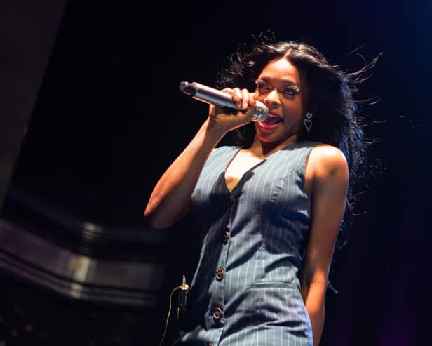 Azealia Banks on stage at the O2 Institute in Birmingham last year 