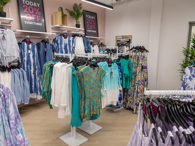 The new Klass store in Port Solent fully stocked for its opening day. Picture: Mike Cooter