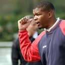 Jon Gittens during his time as Fareham Town manager.