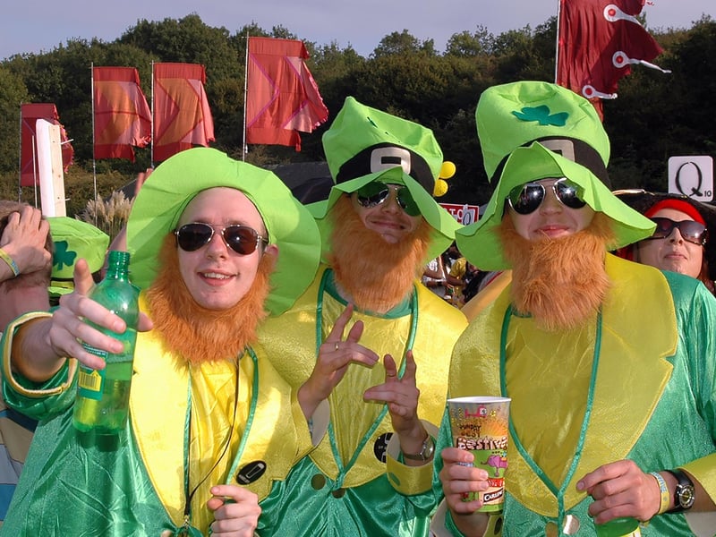 The luck of the Irish was with this group