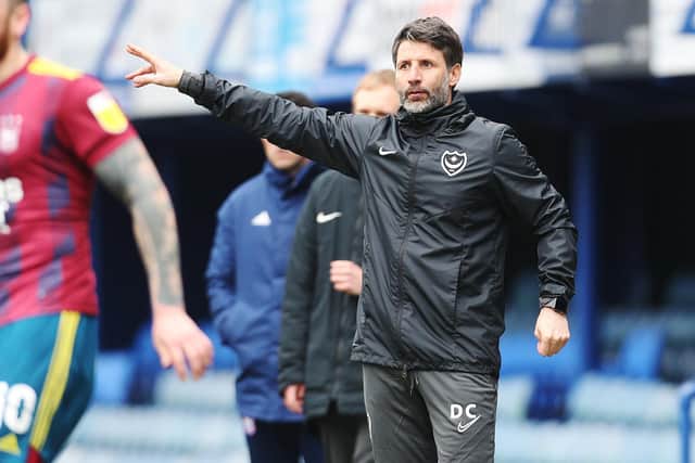 Danny Cowley has been making his impact at Pompey since replacing Kenny Jackett as boss