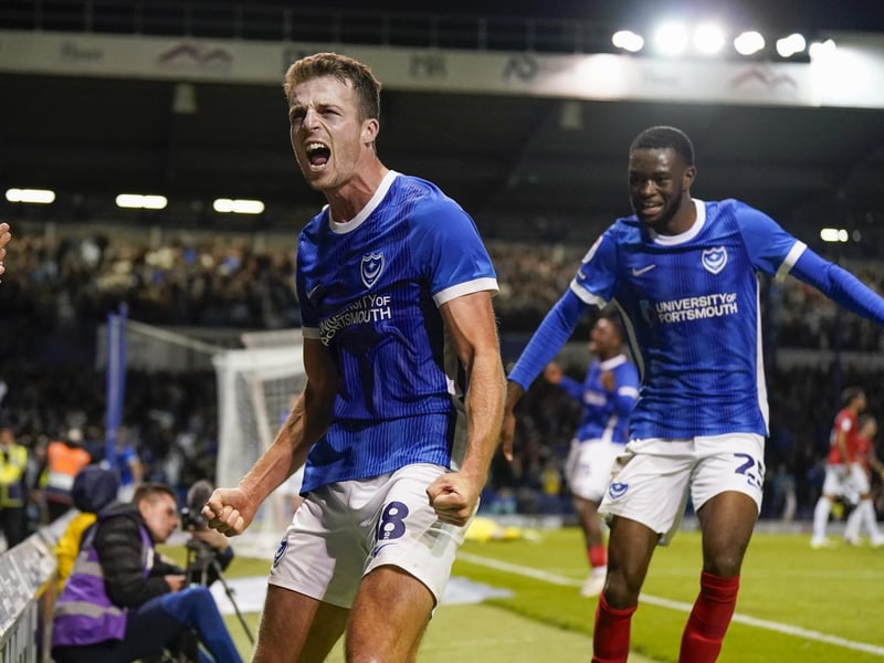 The form of the summer arrival from Burton Albion has been a stunning surprise. The fact he's delivered such outstanding displays after missing out on a squad place on the opening day is testament to the leftfield nature of the Irishman's emergence. Defensively stoic with an eye-catching range of passing and desire to step out with the ball. Throw in the late goals and Shaughnessy may have just overtaken Regan Poole as Pompey's top performer in recent weeks.