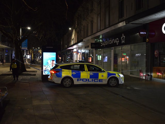 Police probe suspected stabbing in Portsmouth city centre on Saturday that left boy seriously injured