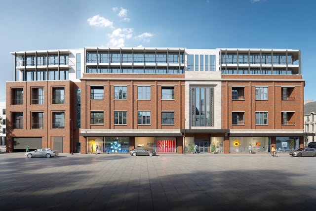 According to a spokesperson from Bernards Estates and Letting Agents, the Handleys Corner development could "bring life back" to Southsea's Palmerston Road. Here is a computer generated image showing what it might look like once it has has been redeveloped.