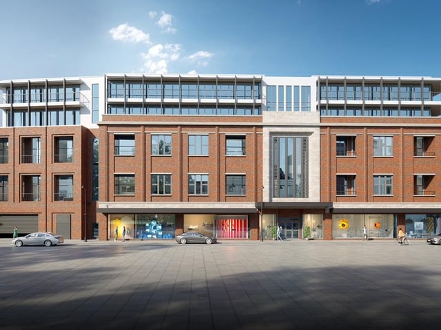 According to a spokesperson from Bernards Estates and Letting Agents, the Handleys Corner development could "bring life back" to Southsea's Palmerston Road. Here is a computer generated image showing what it might look like once it has has been redeveloped.