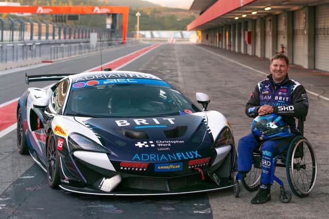 Paul Fullick is an inspirational disabled racing driver from Fareham.