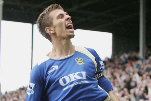 Gary O'Neil in his Pompey days.    Picture: Christopher Lee/Getty Images