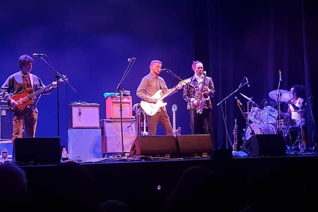 black midi at New Theatre Royal, Portsmouth, on November 25, 2021. Picture by Chris Broom