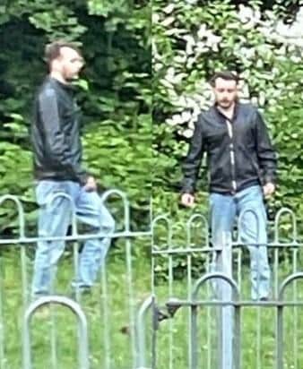 Police are hunting this man. Pic Hants police