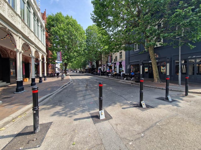 Guildhall Walk used to be classed as one of the most dangerous areas in the country. Although things have improved in recent times it is still a hotbed activity and attracts its fair share of trouble.  Picture: Habibur Rahman