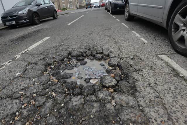 Potholes - the scourge of motorists everywhere