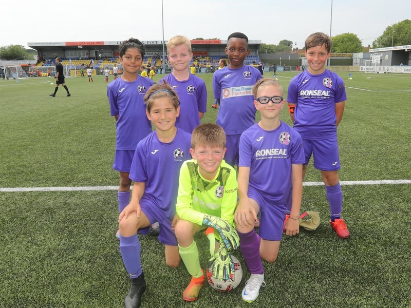 AFC Stoneham Tigers Under-10s.Picture by Dave Haines