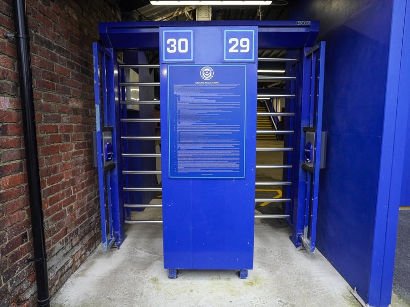 Pompey are almost at the end of the current £12m re-development programme for Fratton Park, which began in June 2021.