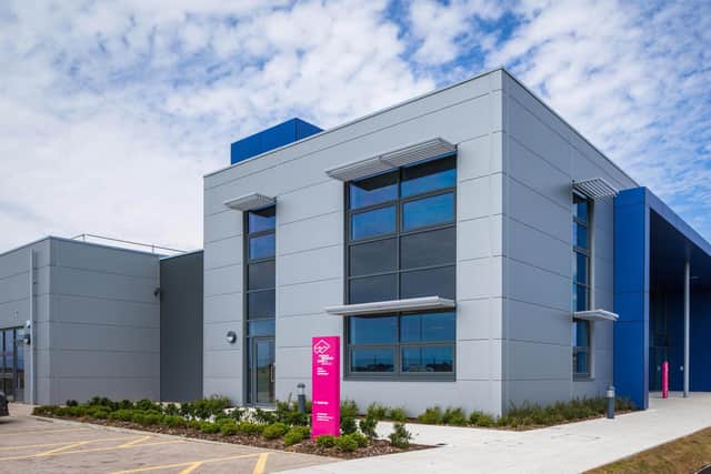 Fareham Innovation Centre. The centre is next to Solent Airport.