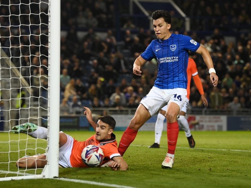 (14 games, 0 goals) Certainly one of the unluckiest Pompey players of recent times. Bought from Reading in January 2024 to help Pompey's promotion push, he collected a broken ankle and a red card in the same challenge on his debut against Northampton. While the red card was rescinded, the centre-half's Pompey career was never able to recover. Although he returned last season, following a hamstring injury, he largely struggled and, following his forgettable performance in the 4-0 defeat at Derby in December 2024, never played in the Championship for Pompey again. Currently on loan at Bradford.