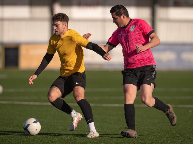 Freehouse (pink) v FFTP. Picture by Keith Woodland