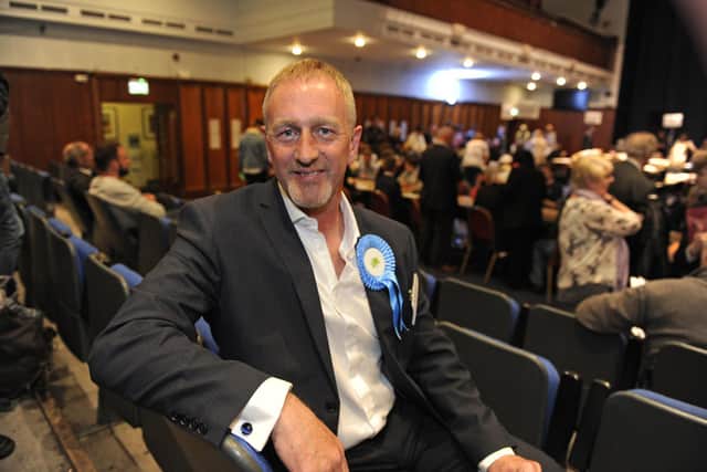 Portsmouth Conservative leader Cllr Simon Bosher denied any political alliance with Labour and instead branded Lib Dem leader Cllr Vernon-Jackson 'arrogant' for thinking his party had a right the rule key committee.
Picture Ian Hargreaves  (180470-1)