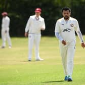 Gosport Borough bowler Muhammad Ali took a career best 5-20 against Bashley 2nds. Picture: Keith Woodland