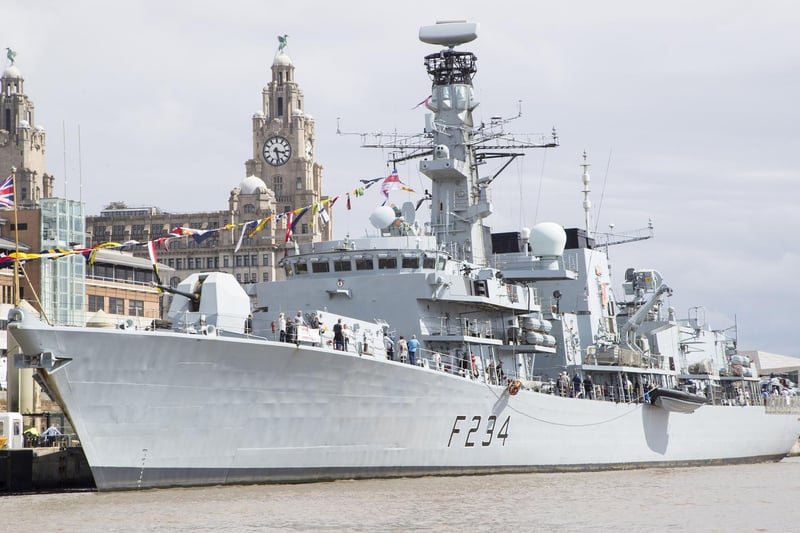 HMS Iron Duke has recently undergone a major refit. She was being repaired in Devonport, Plymouth, and is now back in Portsmouth.