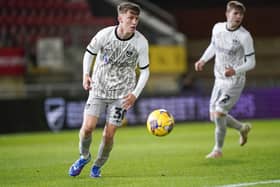 Harry Jewitt-White made his third Pompey start in Tuesday night's Bristol Street Motors fixture at Leyton Orient. Picture: Jason Brown/ProSportsImages