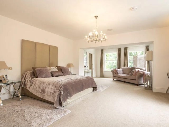 The listing says: "All thought has been given to satisfying every modern day living requirement with expansive accommodation flowing seamlessly from one room to the next, the ideal house for entertaining."