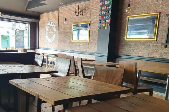 A sneak peek into the new Lazy Bear Bar in Southsea.