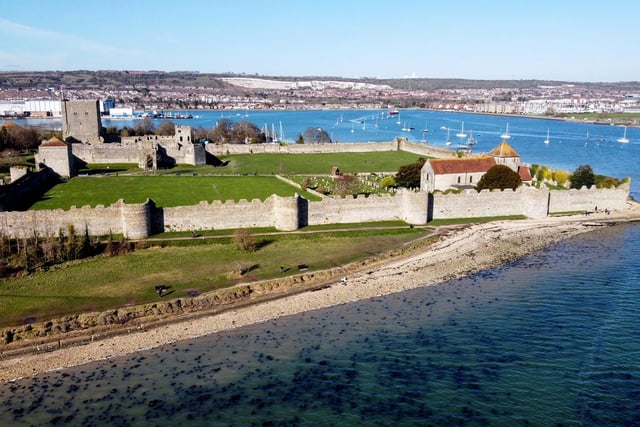 Portchester Castle and coastal path is the perfect place to take a stroll taking in some history, stunning scenery and opportunities to explore. Along the route from the castle there are two play parks making it the perfect Boxing Day stroll with all of the family
Picture by Jo Bryant. Instagram: @jobryantphotography