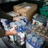 Food bank stocks in and around the city depleting ‘faster than ever before’  (Photo by Finnbarr Webster/Getty Images)