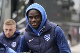 Jay Mingi returns to Pompey duty for the first time since New Year's Day. Picture: Jason Brown/ProSportsImages