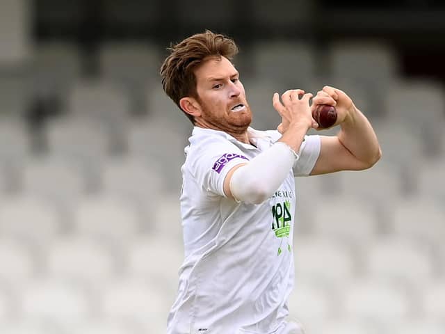 Spinner Liam Dawson picked up two key wickets for Hampshire before the close on day three at Warwickshire. Picture: Alex Davidson/Getty Images