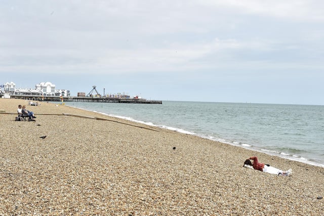 Southsea seafront is a popular choice with locals as it offers a range of everything. From coffee shops to stop off at to stunning views, the beach is a lovely place to walk. 

Picture: Sarah Standing (180723-6722)