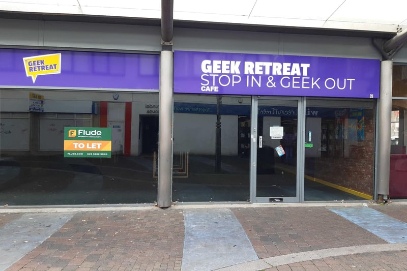 Geek Retreat - a tabletop gaming cafe where people were invited to ‘geek out’ - closed its doors for the final time in June 2023. It is avaible to let through Flude.