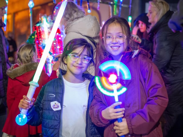 Palmerston Road Christmas Lights Switch On at Southsea on Thursday 23rd November 2023
Picture: Habibur Rahman
