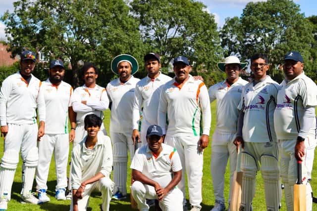 Kerala 3rds after winning the Hampshire League Division 6 South East title.