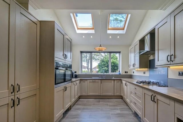 The listing says: "This beautifully presented family home has been extensively refurbished and restored back to its former glory, respectful of its history but adding a modern twist."