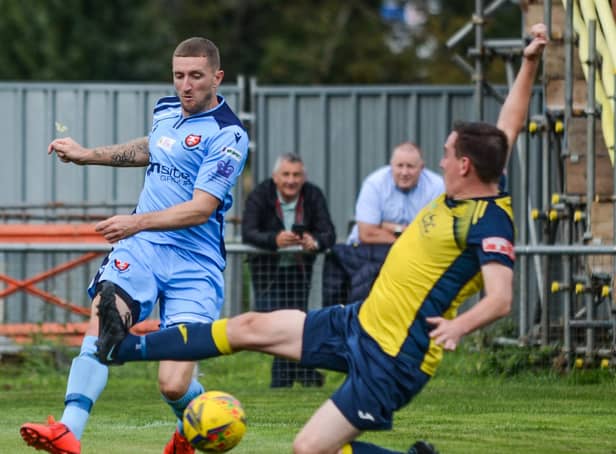 Lee Wort netted in AFC Portchester's defeat at Blackfield & Langley. Picture: Daniel Haswell