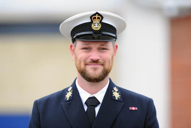 Chief Petty Officer Darren Hills, 35, of Gosport.
Picture: Sarah Standing (110920-7142)