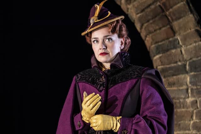 Dianne Pilkington in Bedknobs and Broomsticks, at Mayflower Theatre in January 2022. Picture by Johan Persson  