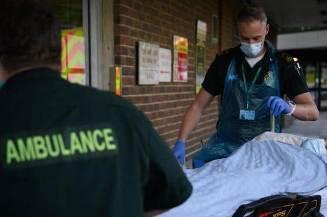 QA Hospital is facing increasing pressure due to the spread of the Covid-19 pandemic. Stock picture: Leon Neal, Getty Images.
