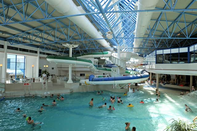 The pool at the Pyramids is set to close.
 Picture: Steve Reid 102444-32